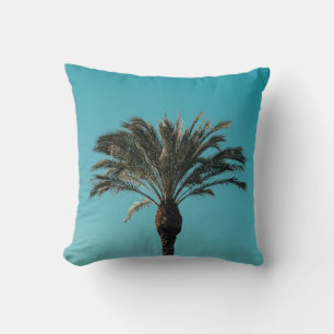 Coussin Palmier vert