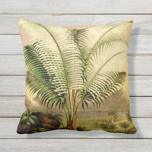 Coussin Palmiers tropicaux intérieurs