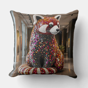 Coussin Panda Art Déco Mignon Fantastique
