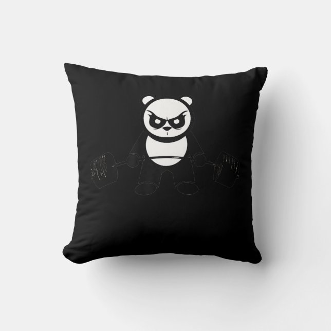 Coussin Panda Bear Deadlift - Premium Gym (Recto)