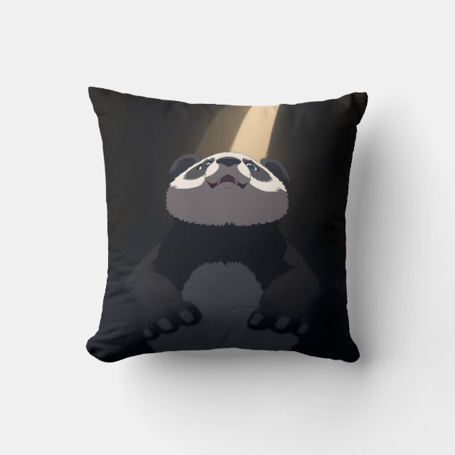 Coussin Panda d'anime (Recto)