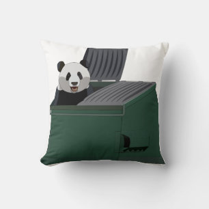 Coussin Panda Drôle