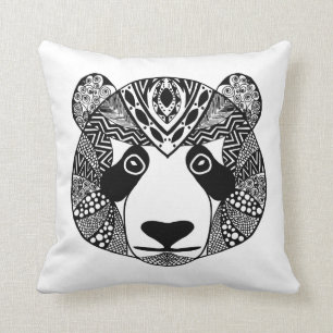 Coussin Panda inspiré