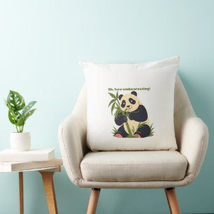 Coussin Panda Mignon – Coussin Panda Kawaii Adorab