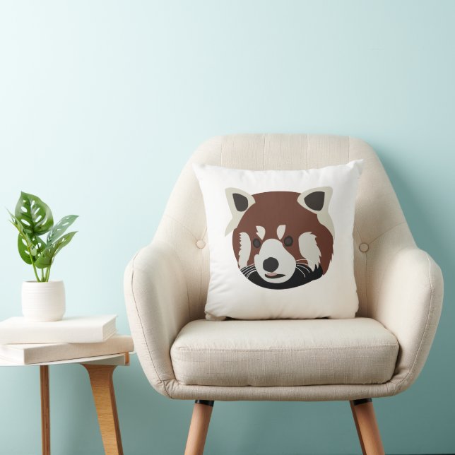 Coussin Panda roux Raton laveur Panda roux (Chaise)