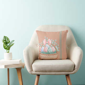 Coussin Panier de Pâques