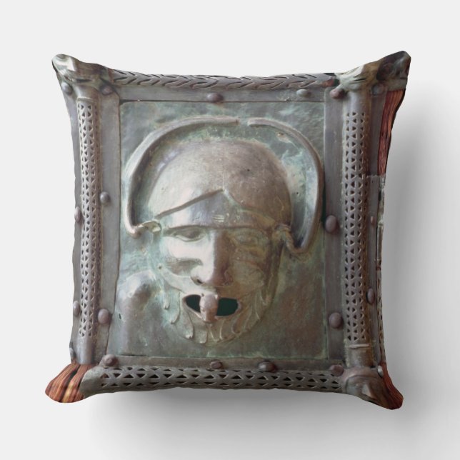 Coussin Panneau de gargouille de la porte gauche du (Recto)