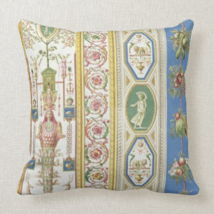 Coussin Panneau du bungalow de Raphael à Vatican, engr