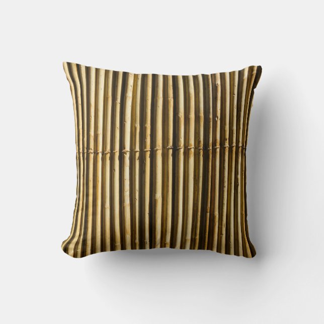 Coussin panneau en bois Brown (Recto)