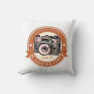 Coussin Panneau et insigne de la Journée nationale de l'ap