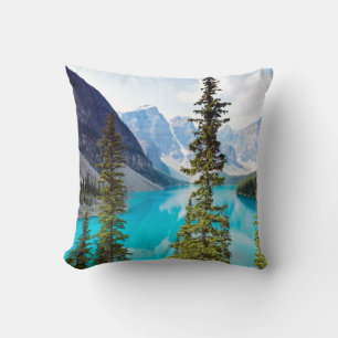 Coussin Panorama sur le lac de Moraine   Vallée des Dix Pi