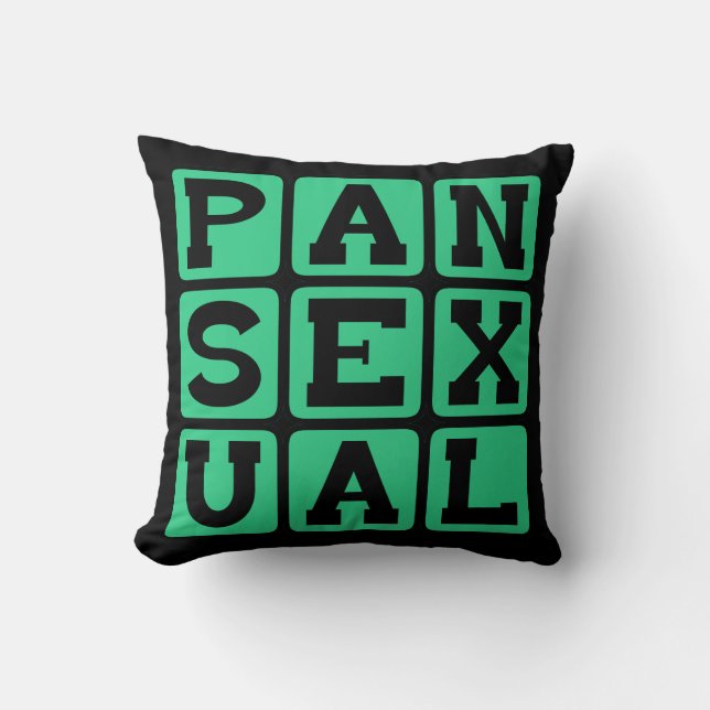 Coussin Pansexuel, Omnisexuel (Recto)