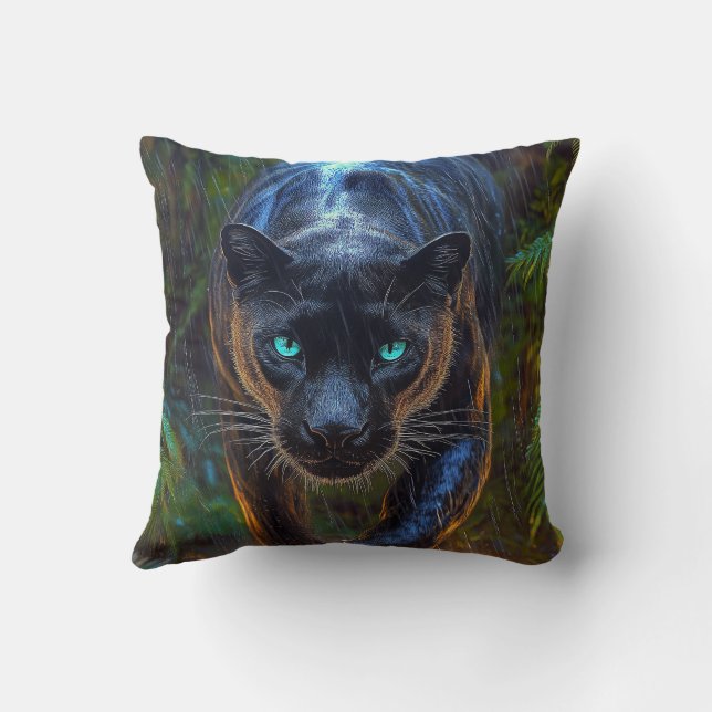 Coussin Panthère noire (Verso)