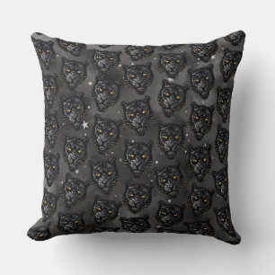 Coussin Panthère noire