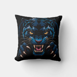 Coussin Panthère noire