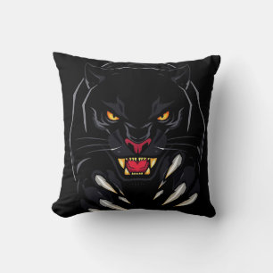 Coussin Panthère noire