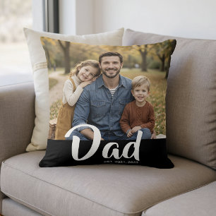 Coussin Papa a établi une photo de script moderne