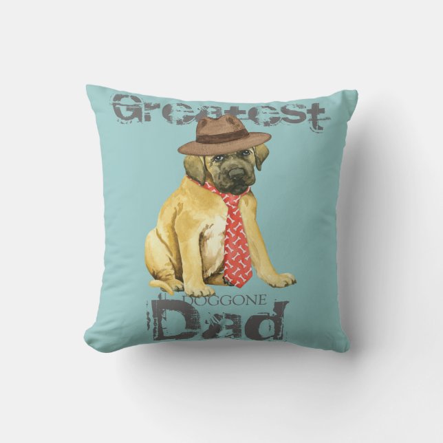 Coussin Papa de mastiff (Recto)