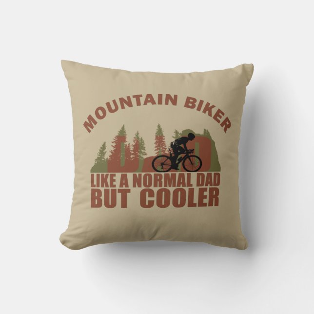 Coussin Papa de VTT  (Recto)