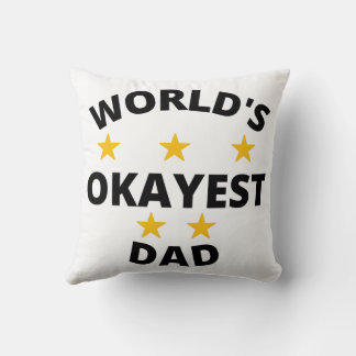 Coussin papa le plus beau du monde