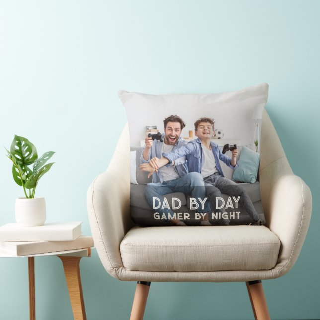 Coussin Papa Par Jeu De Jour Par Fils De Nuit Et Papa Fête (Chaise)