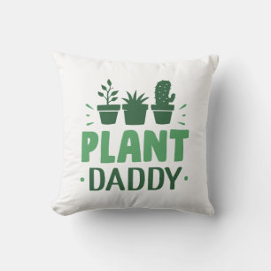 Coussin Papa Plante
