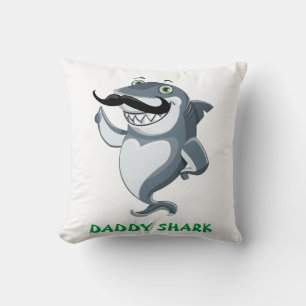Coussin Papa Shark Maman Shark