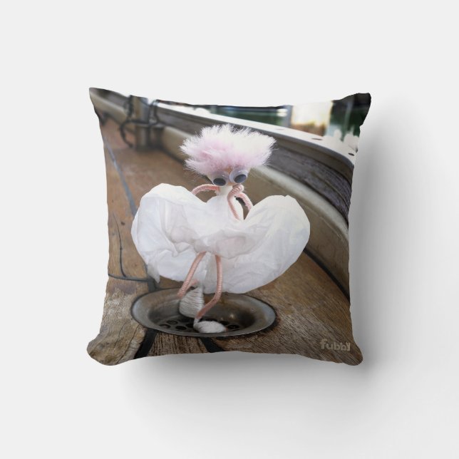 Coussin Paparazzi chez Fubby au programme. (Recto)