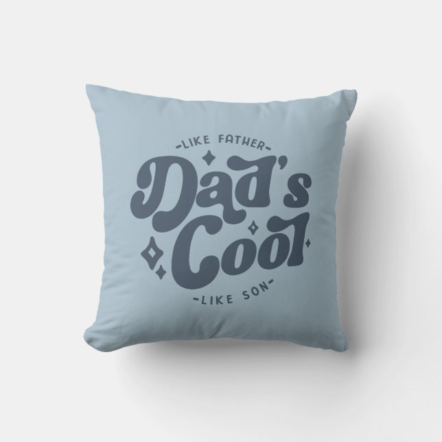 Coussin Papa's Cool Funny Papa (Matches Son Glacière) (Recto)