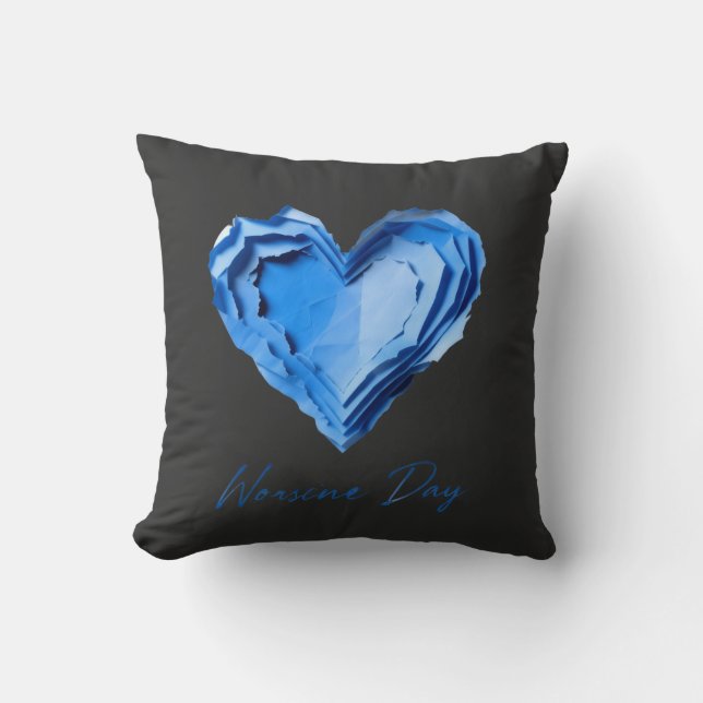Coussin Paper Heart t-shirt  (Recto)
