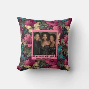 Coussin Papier Camo  Meilleure Belle-Mère Décor Rustique 