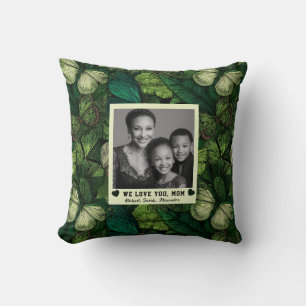 Coussin Papier Camouflage Papillon  Art Décoratif Joyeux A