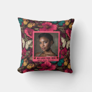 Coussin Papier Camouflage Papillon Décoration Intérieure p