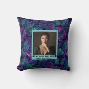 Coussin Papier Camouflage Papillon Joyeux Anniversaire Ma