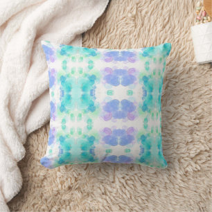 Coussin Papier d'emballage à effet aquarelle magnifique
