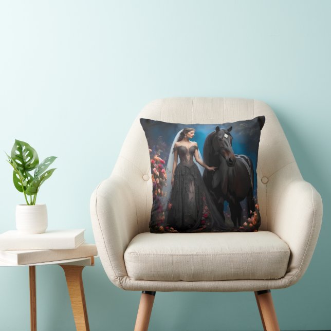 Coussin Papier d'enveloppement de la faune et de la nature (Chaise)