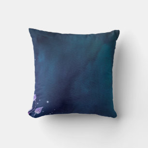 Coussin Papier fleur en fleurs vintage