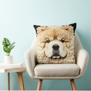 Coussin PAPIER MIRAGE Crème Chow