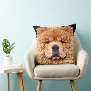 Coussin PAPIER MIRAGE Red Chow