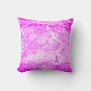 Coussin Papier numérique marbré rose-21643