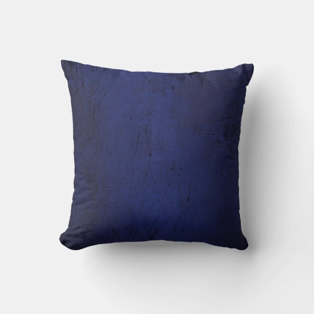 Coussin Papier peint bleu texture (Recto)