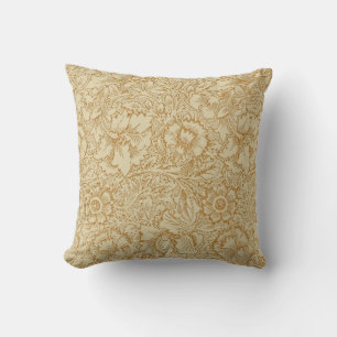 Coussin Papier peint floral Poppy de William Morris