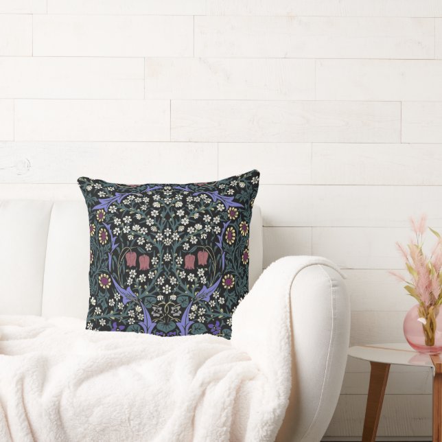 Coussin Papier peint victorien William Morris Blackthorn (Canapé)