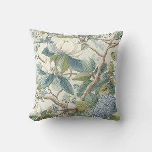 Coussin Papier peint Willow Little Magnolia Floral Coastal