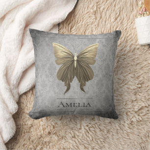 Coussin Papillon à bijoux en or