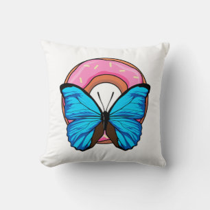Coussin Papillon avec Donut