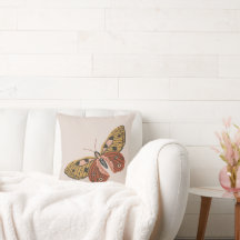 Papillon bohème rouille 