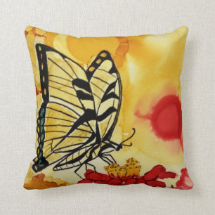 Coussin Papillon brillant