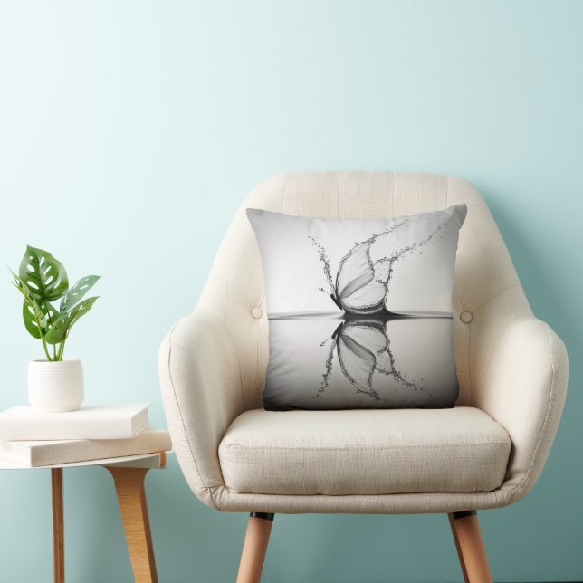 Coussin Papillon Dans L'Eau (Chaise)