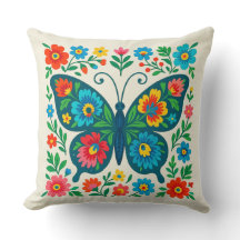 Papillon d'art folklorique (2)